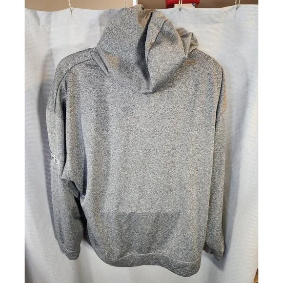 NBA San‎ Antonio Spurs Gray Full Zip Mens Sz 2XL Basketball Warm Up Hoodie - Picture 2 of 7